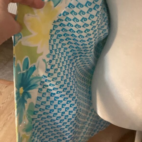 Colorful "Pierre Cardin" summer jacket - size 14P - Picture 6 of 10